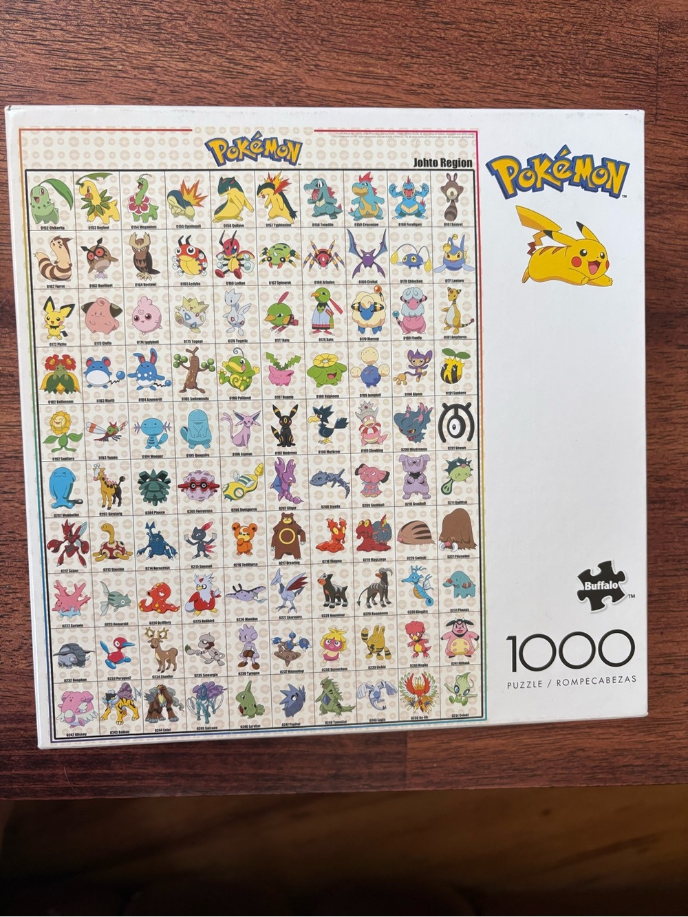 Pokémon 1000-Piece Jigsaw Puzzle - Johto Region